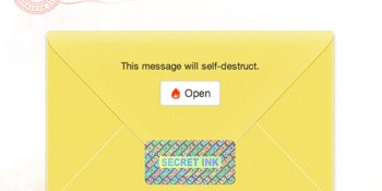 SecretInk is the Snapchat of email and SMS, with a little ‘Mission Impossible’ sprinkled in