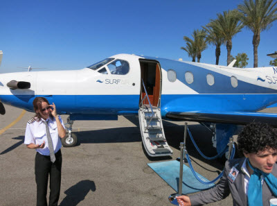 Surf Air greeters