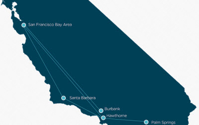 Surf Air routes