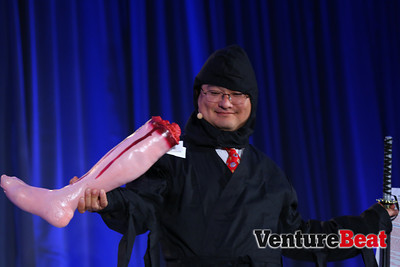 In 2013, Dean Takahashi's colleagues tricked him into thinking everyone would wear a costume on day two.