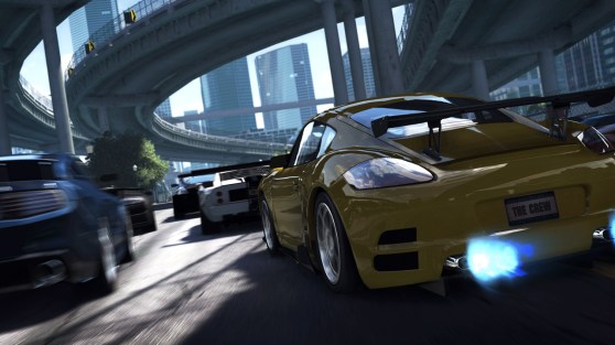 Ubisoft's The Crew in action for PlayStation 4.