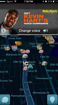 waze kevin hart