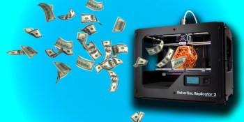 Three words sum up 3D printing in 2013: Money, money, money