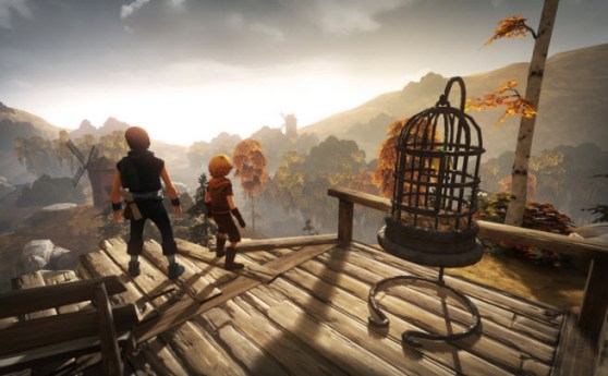 Brothers: A Tale of Two Sons is a moving title with no dialogue.