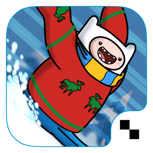 Ride the slopes on your but in Ski Safari: Adventure Time for iOS and Android.