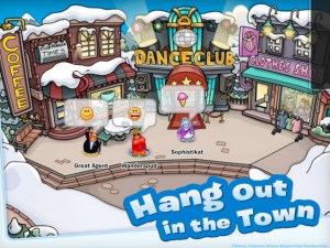 Club Penguin's town has a dance club.