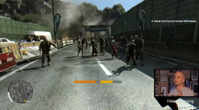 A crowd of zombies in Dying Light