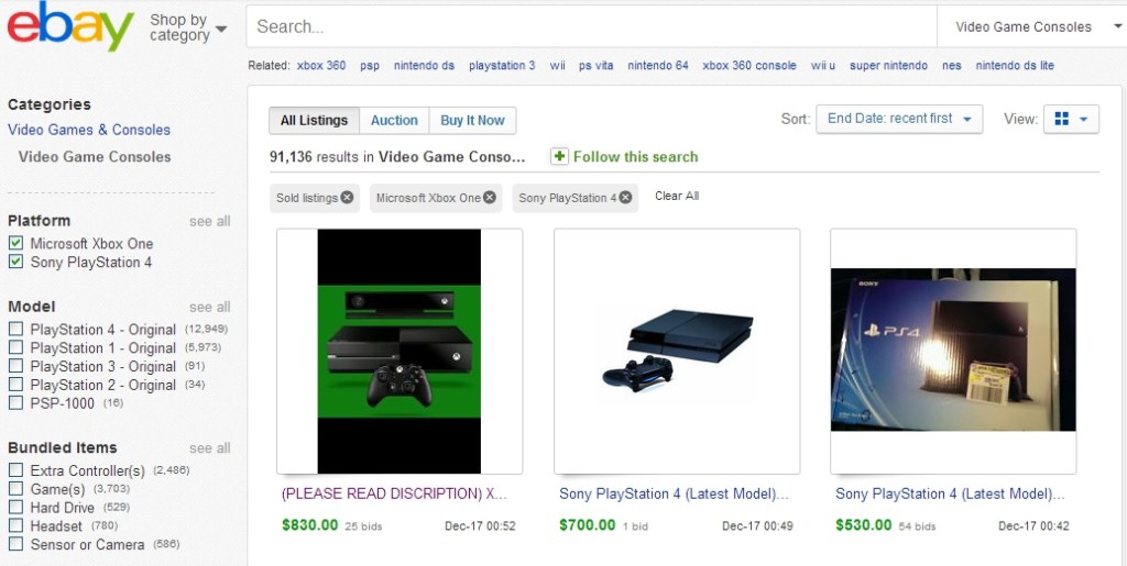 Selling launch consoles on eBay has provided many sellers with a decent revenue stream