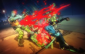 Yaiba taking a blood bath