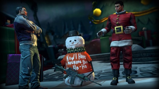 The President and his crew have to work with Christmas characters to save the holidays.