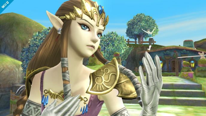 Hey, Zelda. Could you go get kidnapped or something? We need an excuse for a Wii U game.