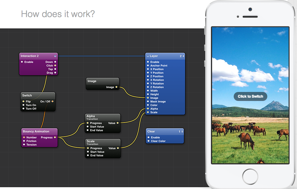 Facebook's open-source tool for zero-code mobile app design.