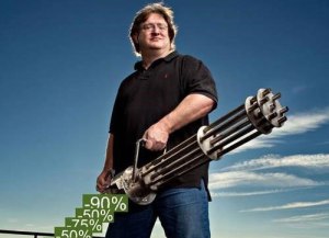 Valve CEO Gabe Newell.