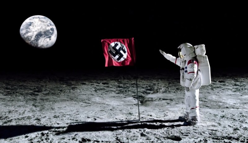 The Reich made it to the moon a decade before we did.