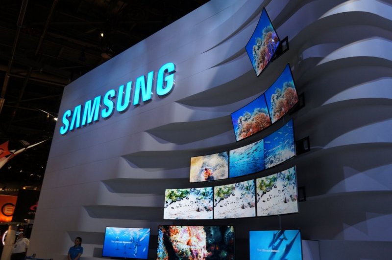 The Samsung booth from CES last year #CES2014