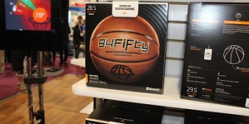 This smart basketball with 9 sensors will train you to shoot like Kobe Bryant