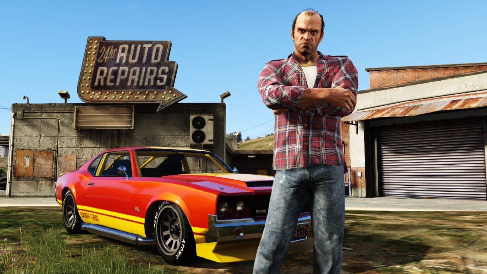 Grand Theft Auto V's visual downgrade makes Trevor very angry.