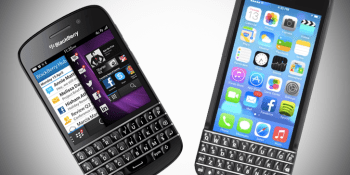 BlackBerry sues Ryan Seacrest's startup for ripping off its keyboard design