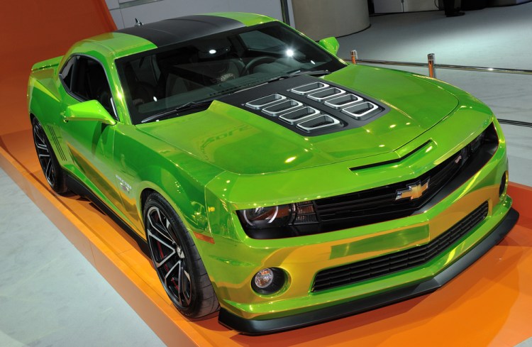 Chevrolet Camaro Concept car on display at the 2012 Canadian International Auto Show in Toronto, Canada.