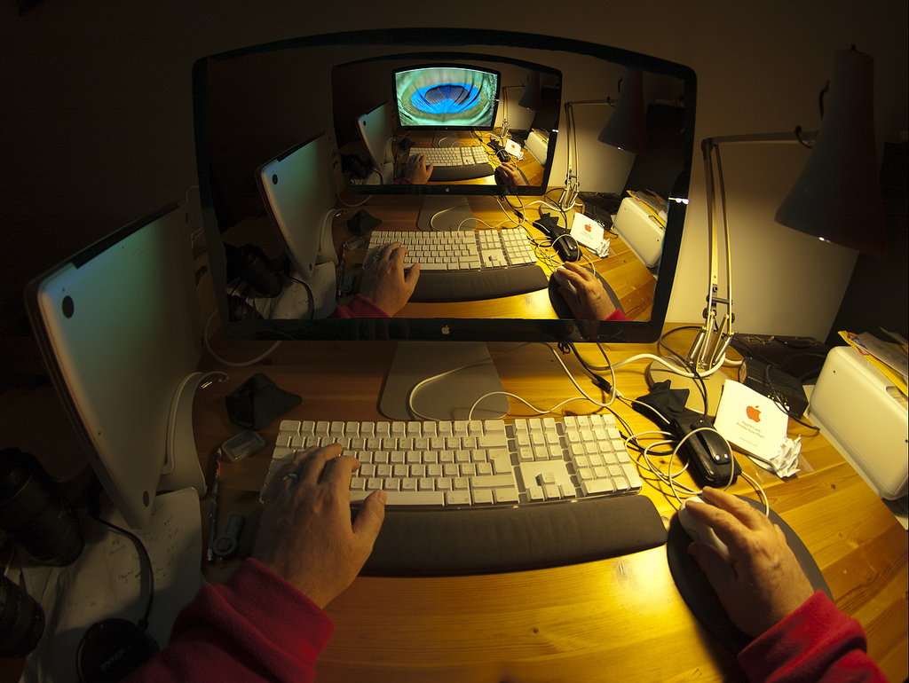 Visual effects can be worse if you game late at night