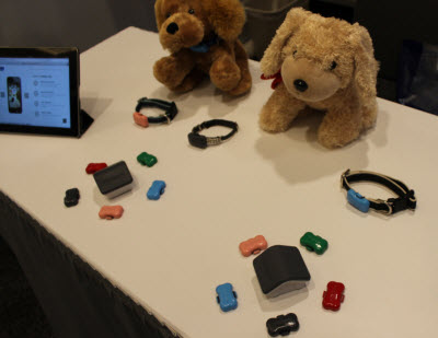 FitBark gadgets fit on your dog's collar and monitor activity.