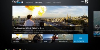 Video camera GoPro opens an extreme sports video channel on Xbox Live