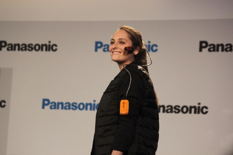 Panasonic showed off a camera that can immediately share video #CES2014