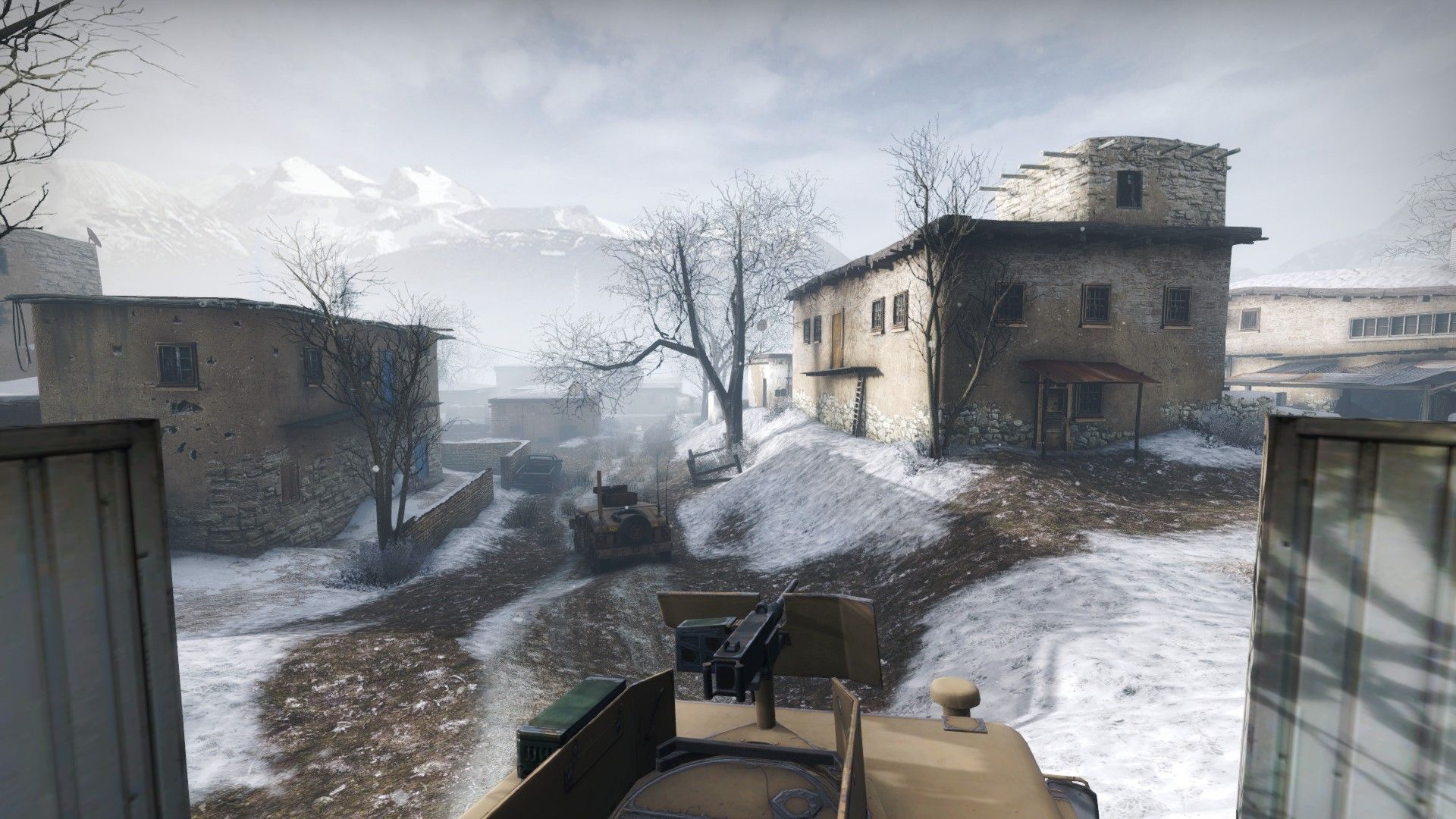 So many places to potentially get shot from.