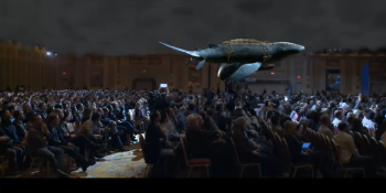 Intel CES demo includes 3D scanning, 3D printing, 3D interfaces, and a flying whale