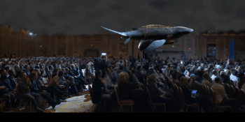 Intel CES demo includes 3D scanning, 3D printing, 3D interfaces, and a flying whale