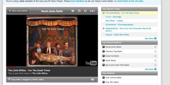 Last.fm’s free radio service now pulls music from YouTube