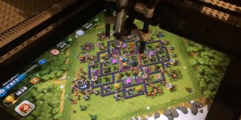 Watch this Lego Mindstorms robot play Clash of Clans (video)