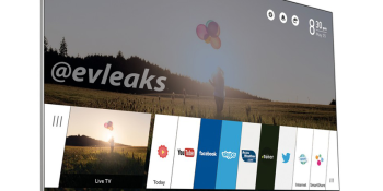 Leaked photo reveals LG's slick new webOS powered-TV