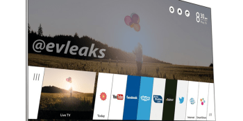 Leaked photo reveals LG's slick new webOS powered-TV