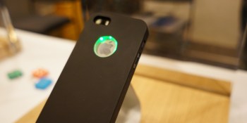 This iPhone case uses electromagnetic radiation to power its LED notification lights
