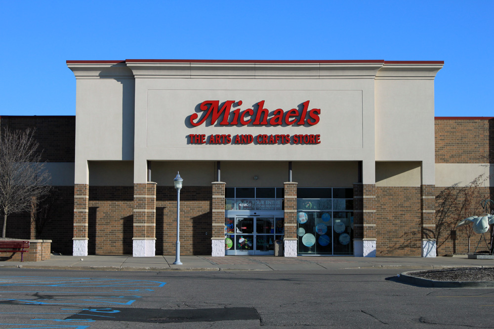 A Michaels arts and crafts store in Canton, Michigan.