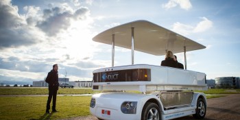 Keep your eyes out for this self-driving electric vehicle in the U.S.