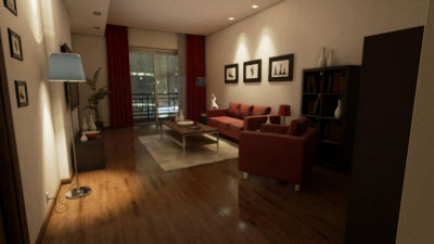 Showing off Unreal Engine 4 on a Tegra K1.