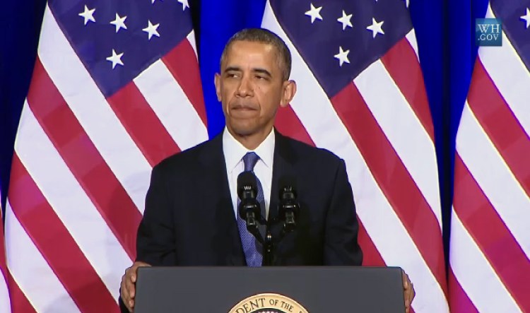 President Obama addressed changes to U.S. government surveillance policies in a speech at the Justice Department on Friday.