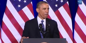 Watch President Obama’s NSA speech here