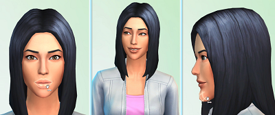 Female character in The Sims 4