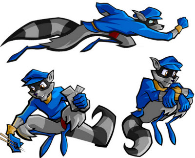 Sly Cooper is cell shaded. The movie will be computer generated.