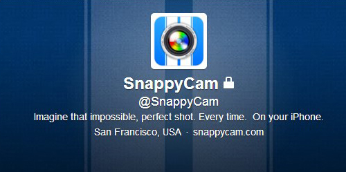 Snappycam Twitter