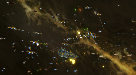 Oxide's Star Swarm demo has thousands of moving units.