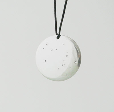 At Dyo.co, you can design pendants like this starscape pendant.