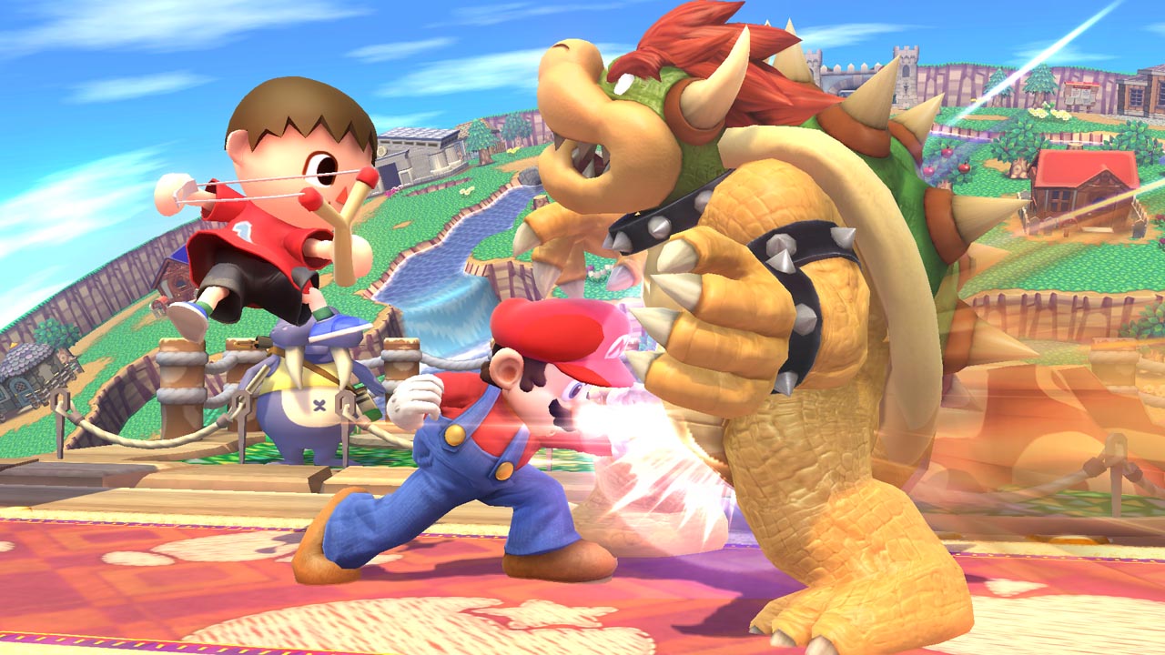 Maybe Mario punched Bowser so hard in the crotch that it broke the game.