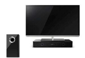 Toshiba TV with audio solution.