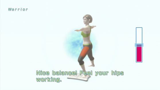 Wii Fit U yoga