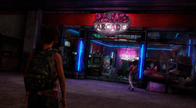 Raja's arcade in The Last of Us: Left Behind