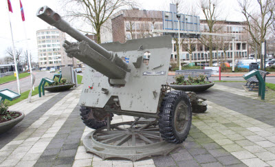 World War II monument in Arnhem, Netherlands.